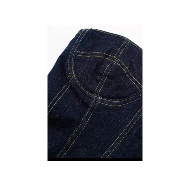 Bustier Denim Dress