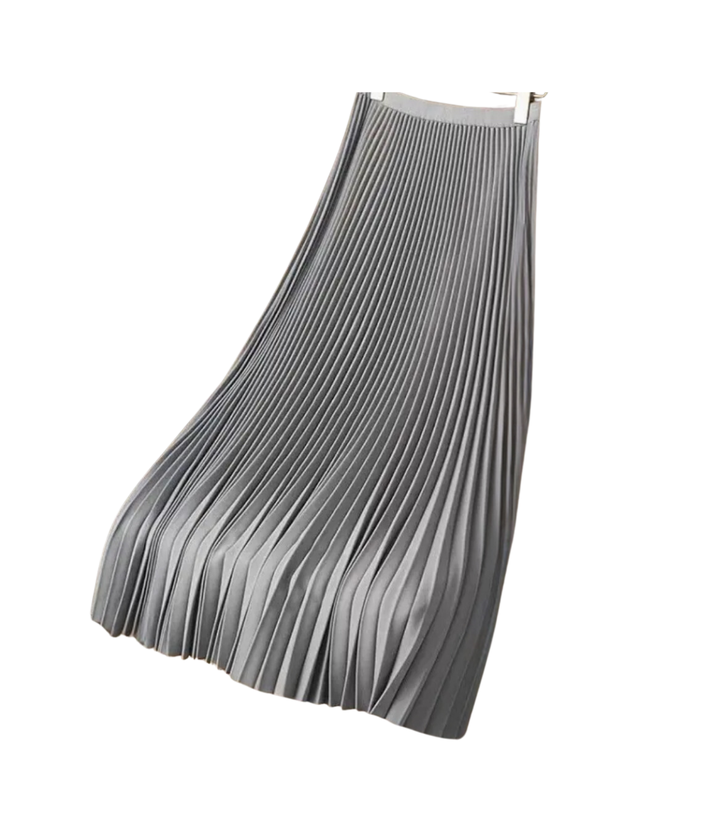 Pleated Maxi Skirt