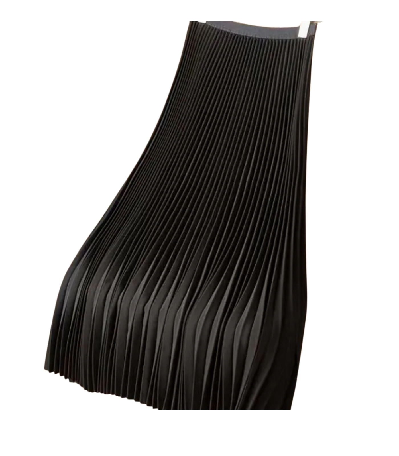 Pleated Maxi Skirt