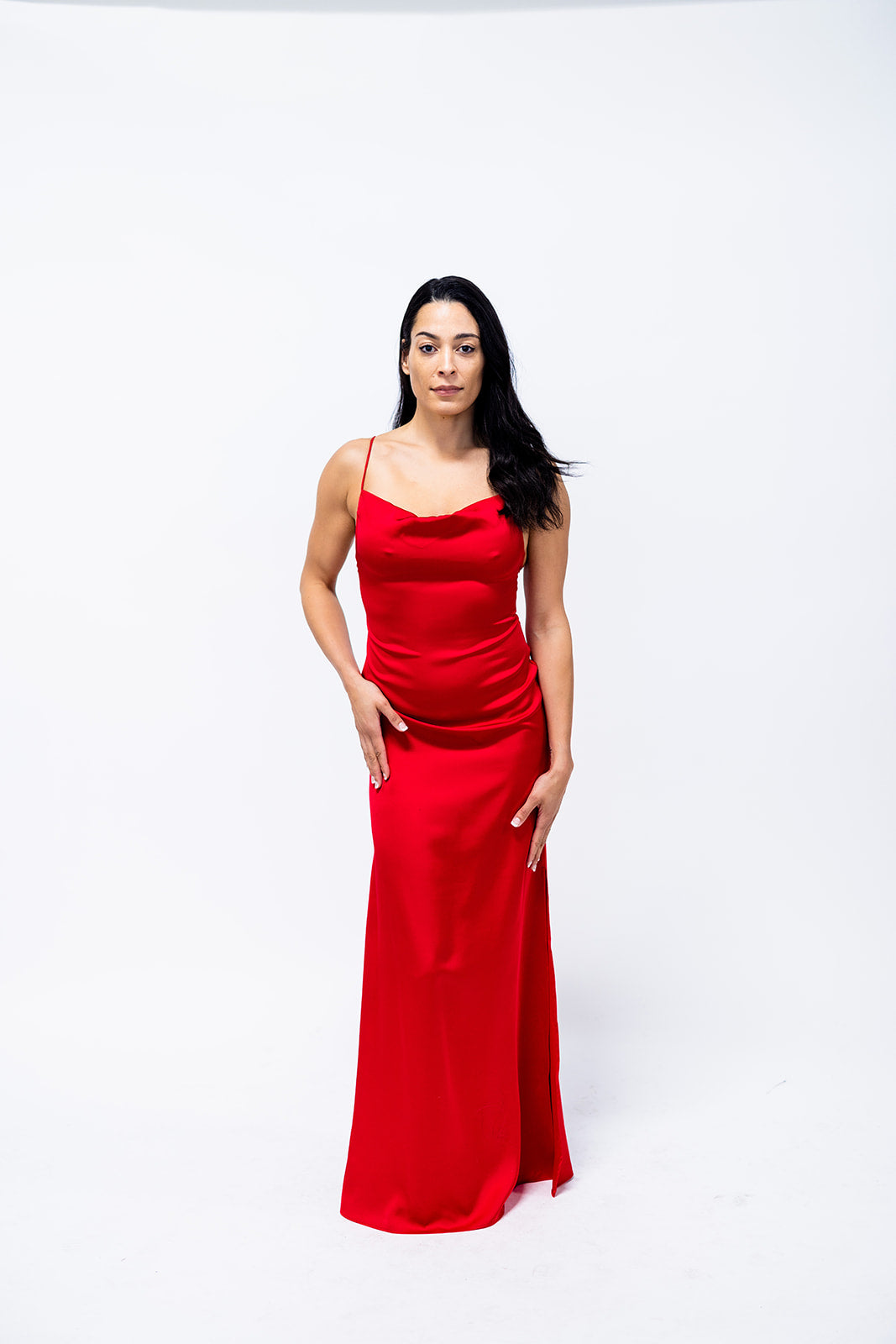 Open Back Slip Dress