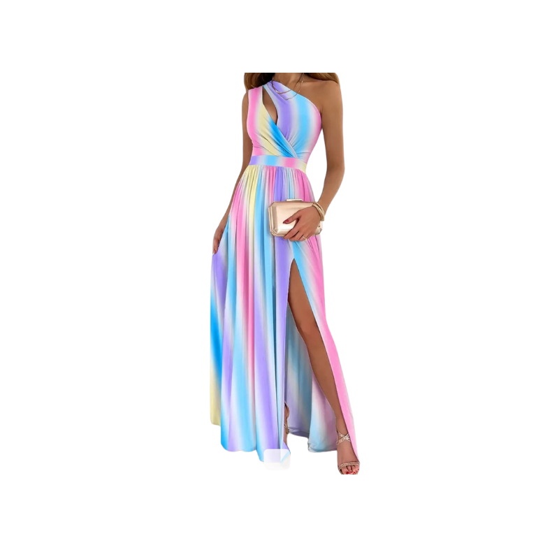 One-Shoulder Dinner Dress