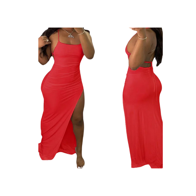 Backless Summer Dress