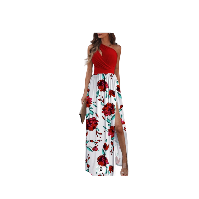 One-Shoulder Dinner Dress