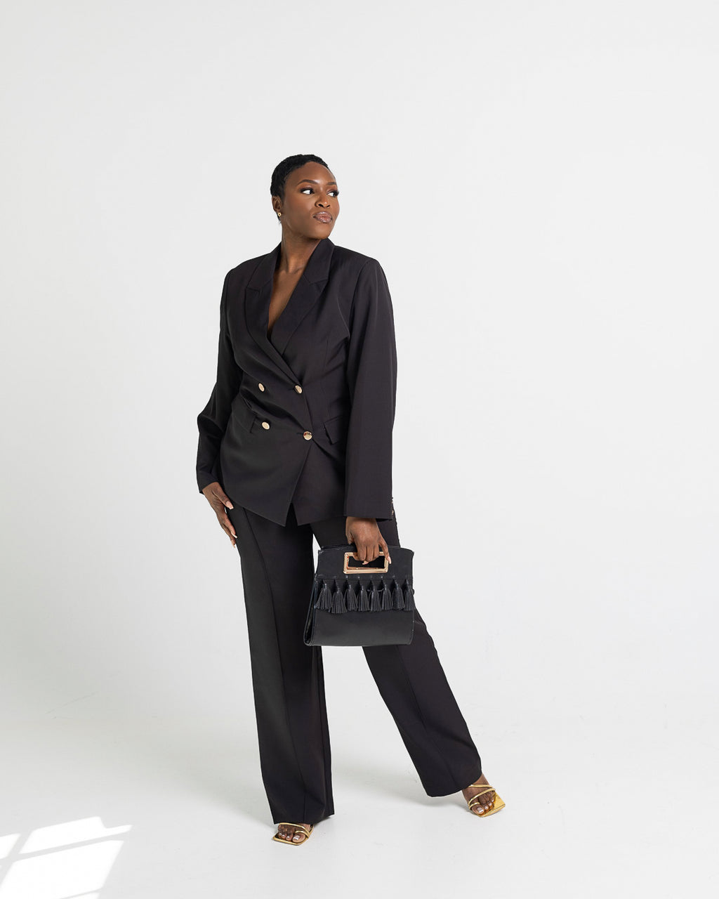 Belted Blazer