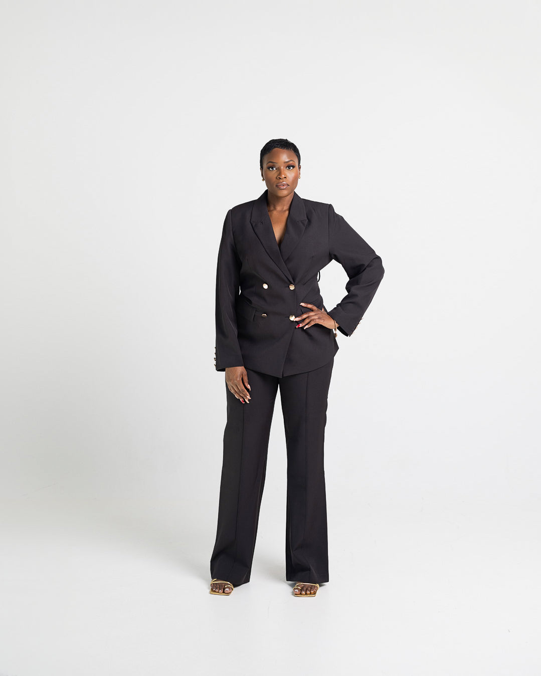 Boot Cut Pants (Matches with Belted Blazer)
