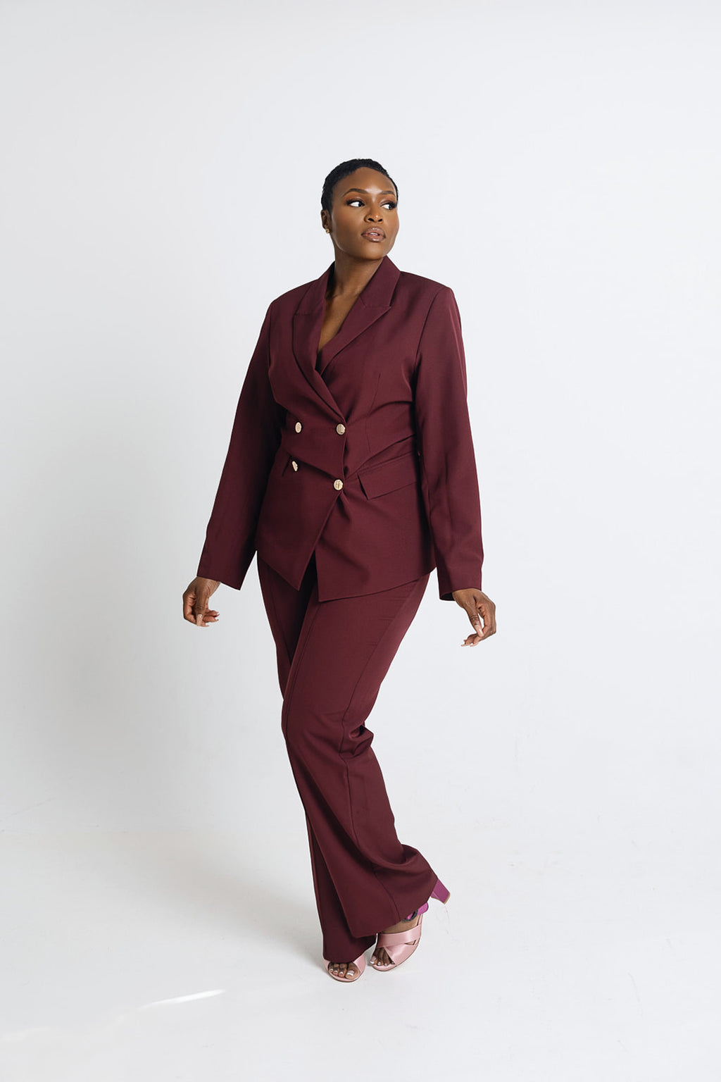 Boot Cut Pants (Matches with Belted Blazer)