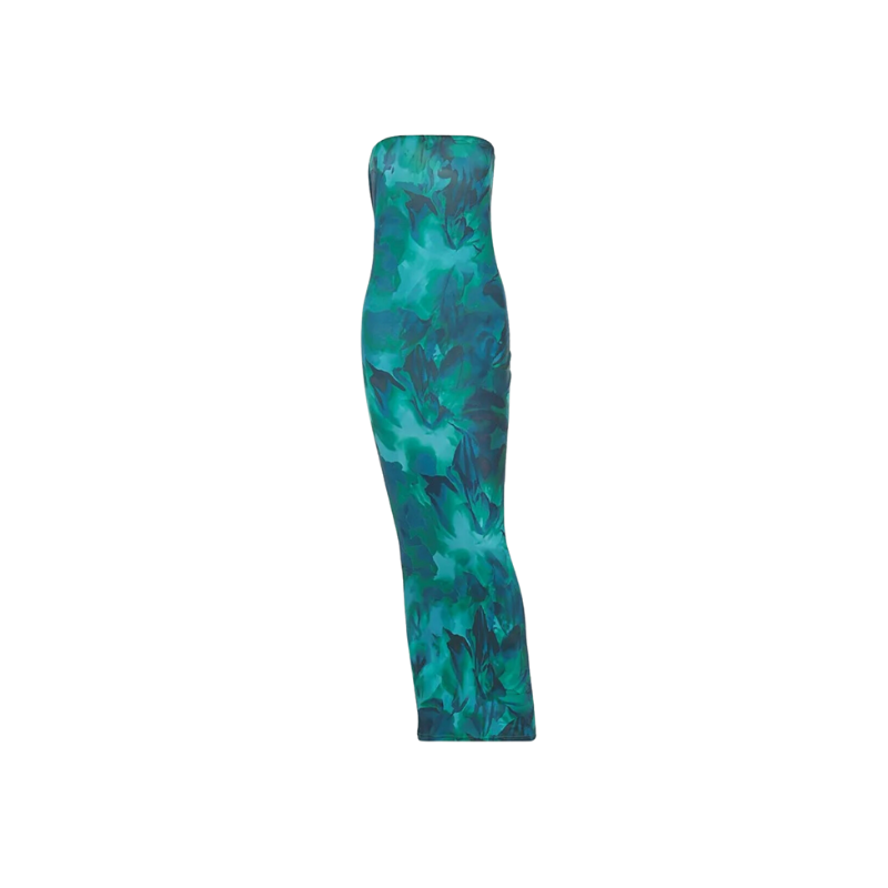 Emerald Tube Maxi Dress