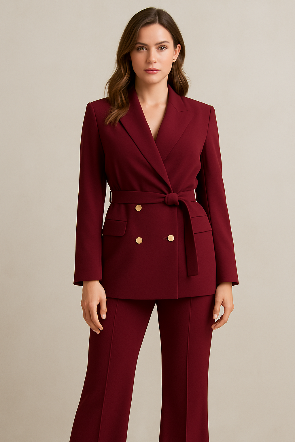 Belted Blazer