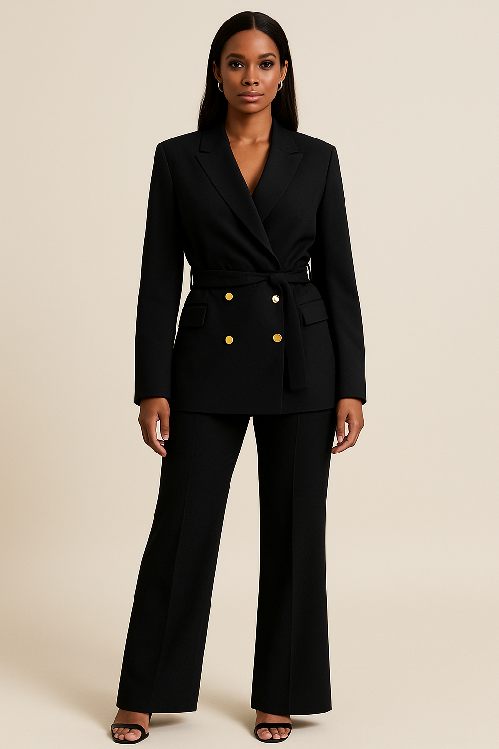 Belted Blazer