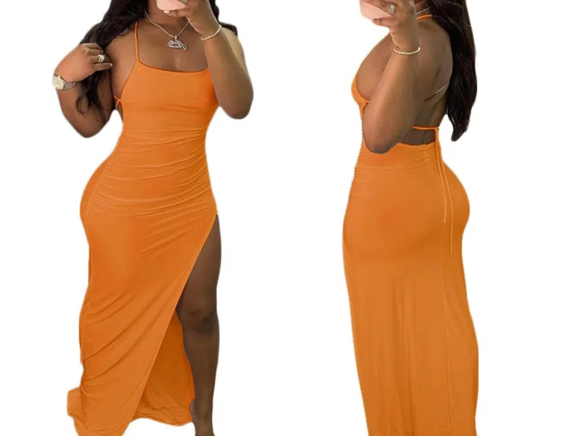Backless Summer Dress