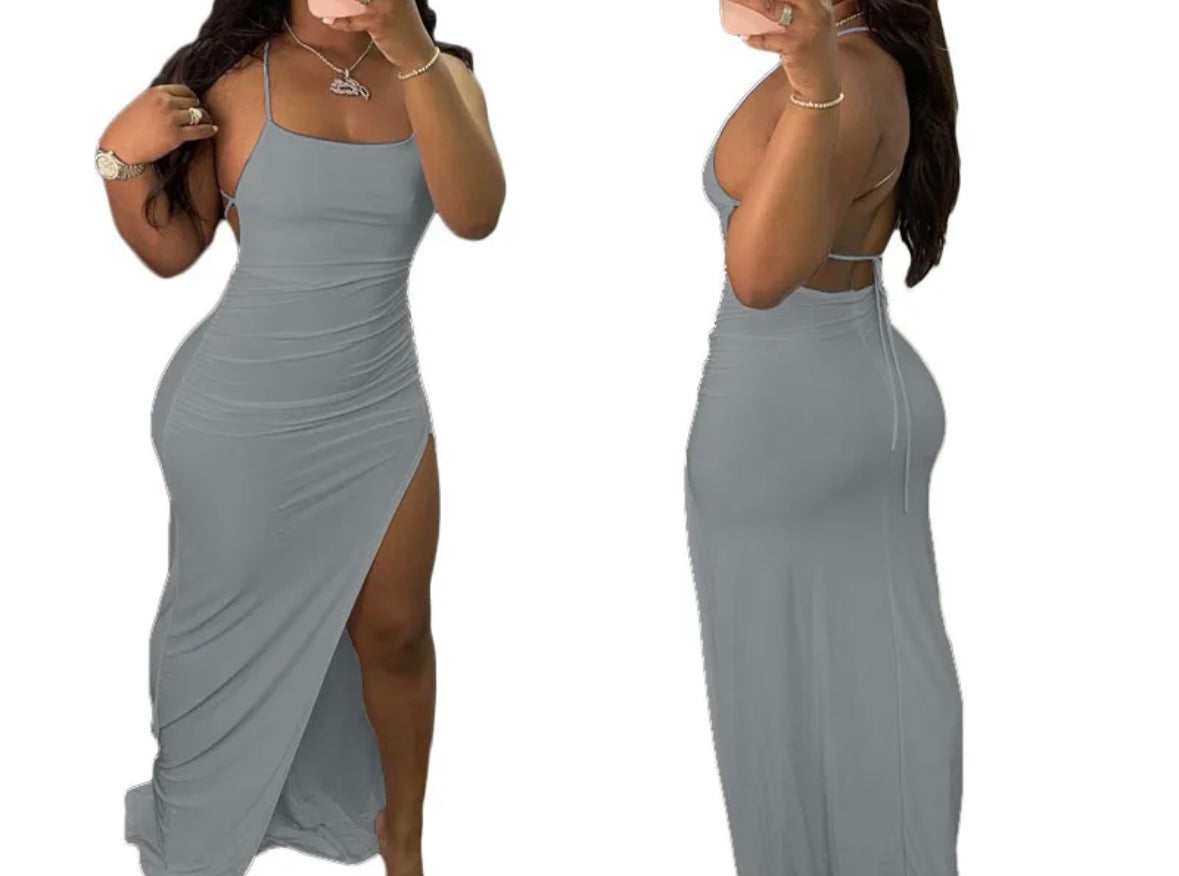 Backless Summer Dress
