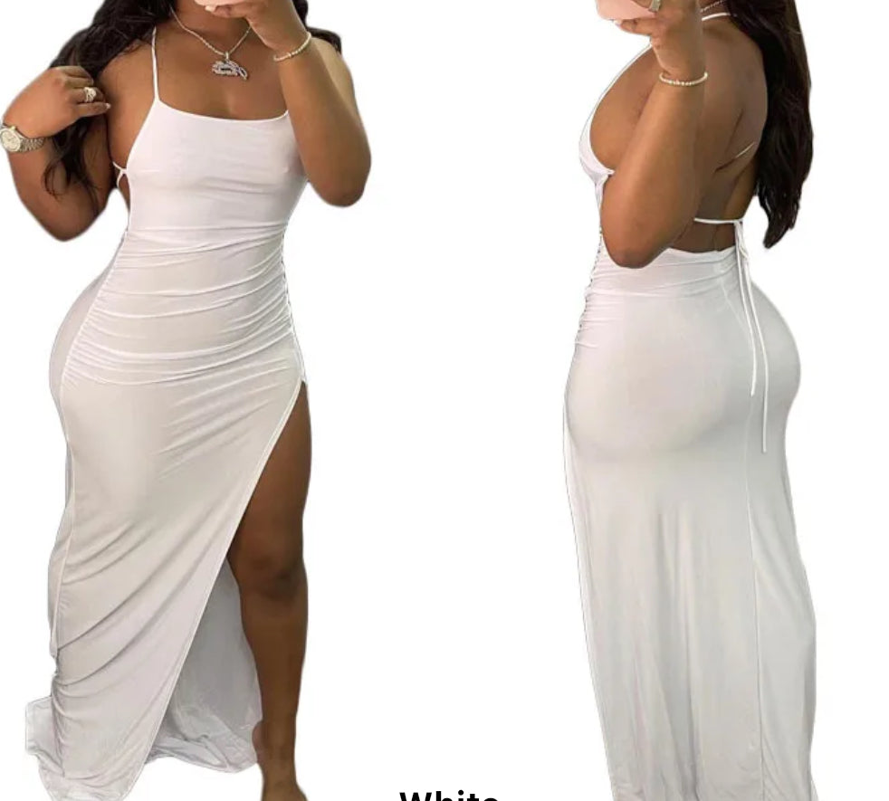Backless Summer Dress