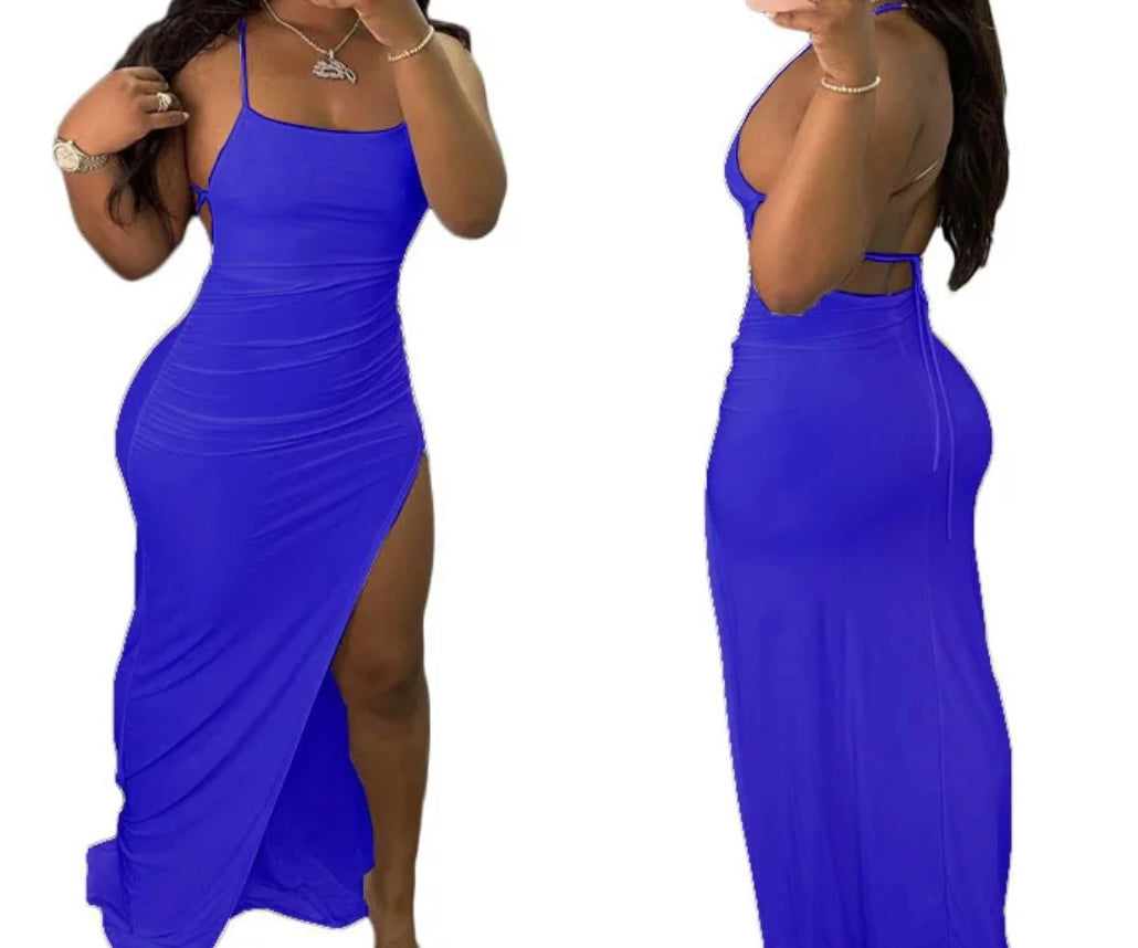 Backless Summer Dress
