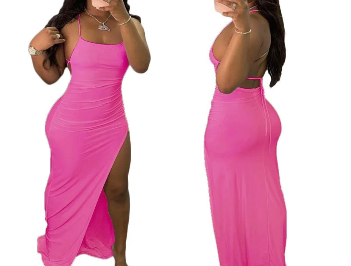 Backless Summer Dress