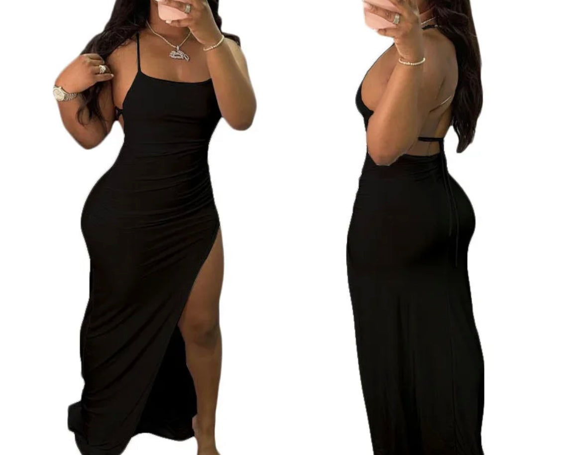 Backless Summer Dress