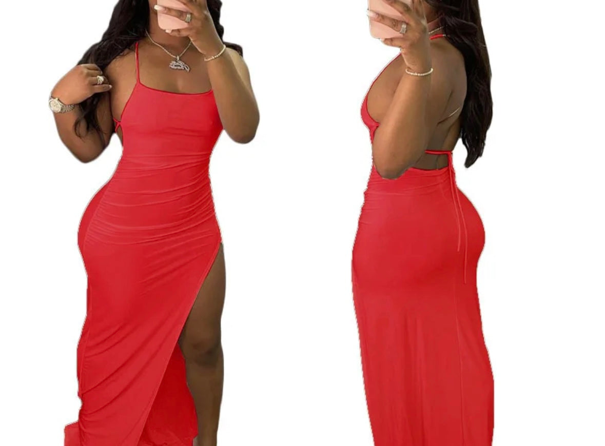 Backless Summer Dress