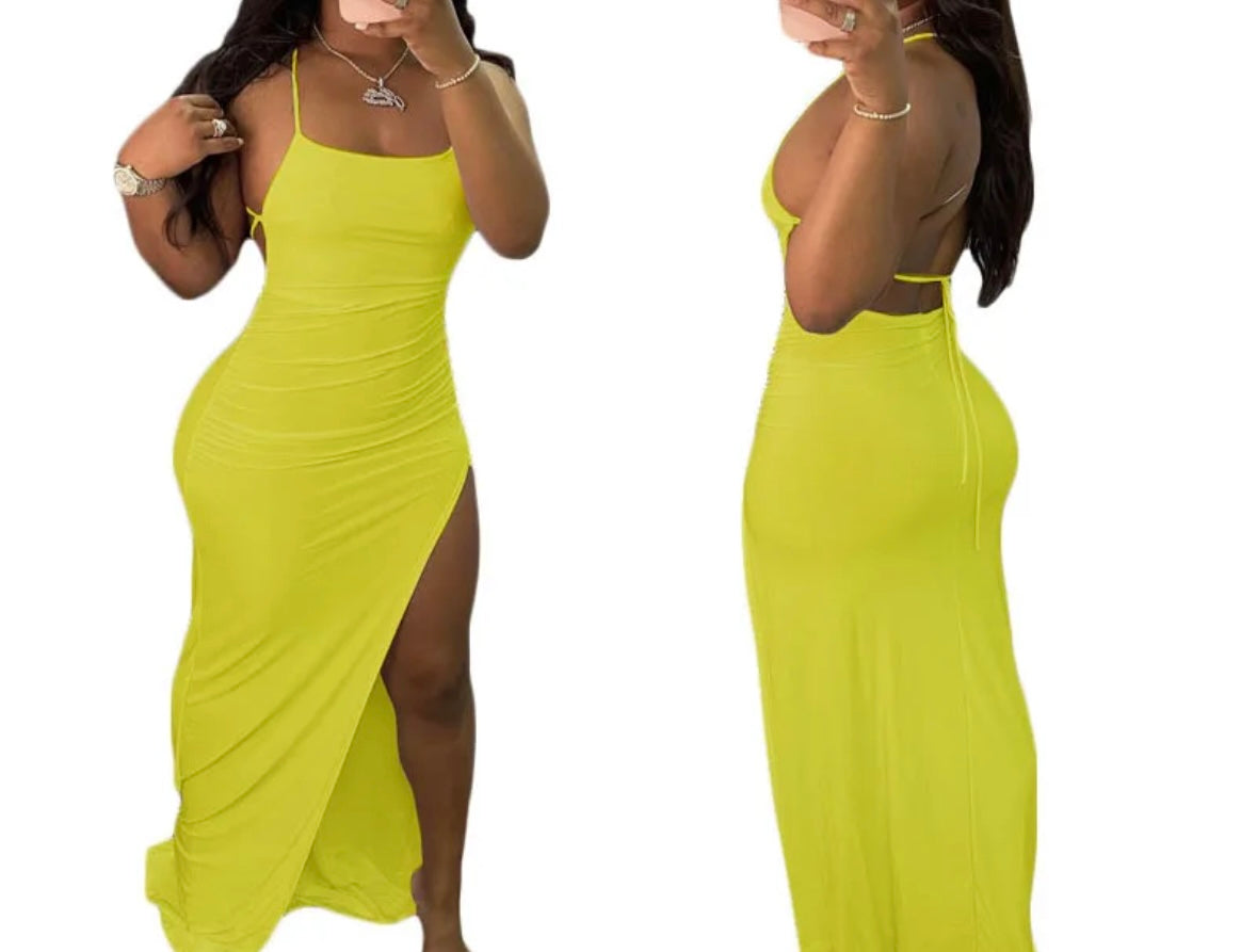 Backless Summer Dress