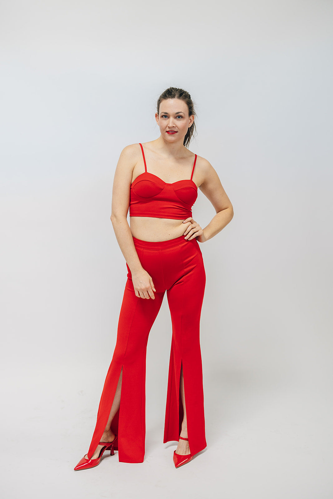 Vented Pant Set