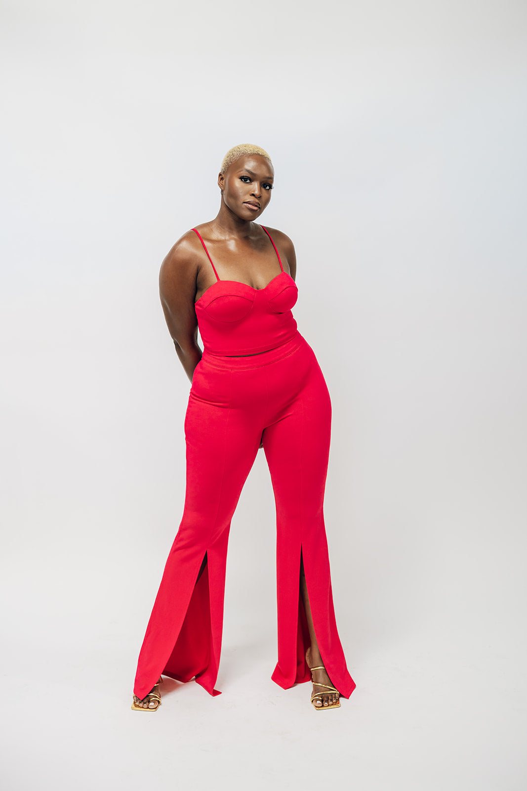 Vented Pant Set