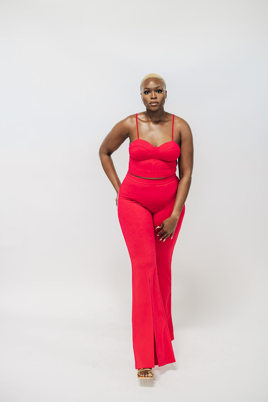 Vented Pant Set