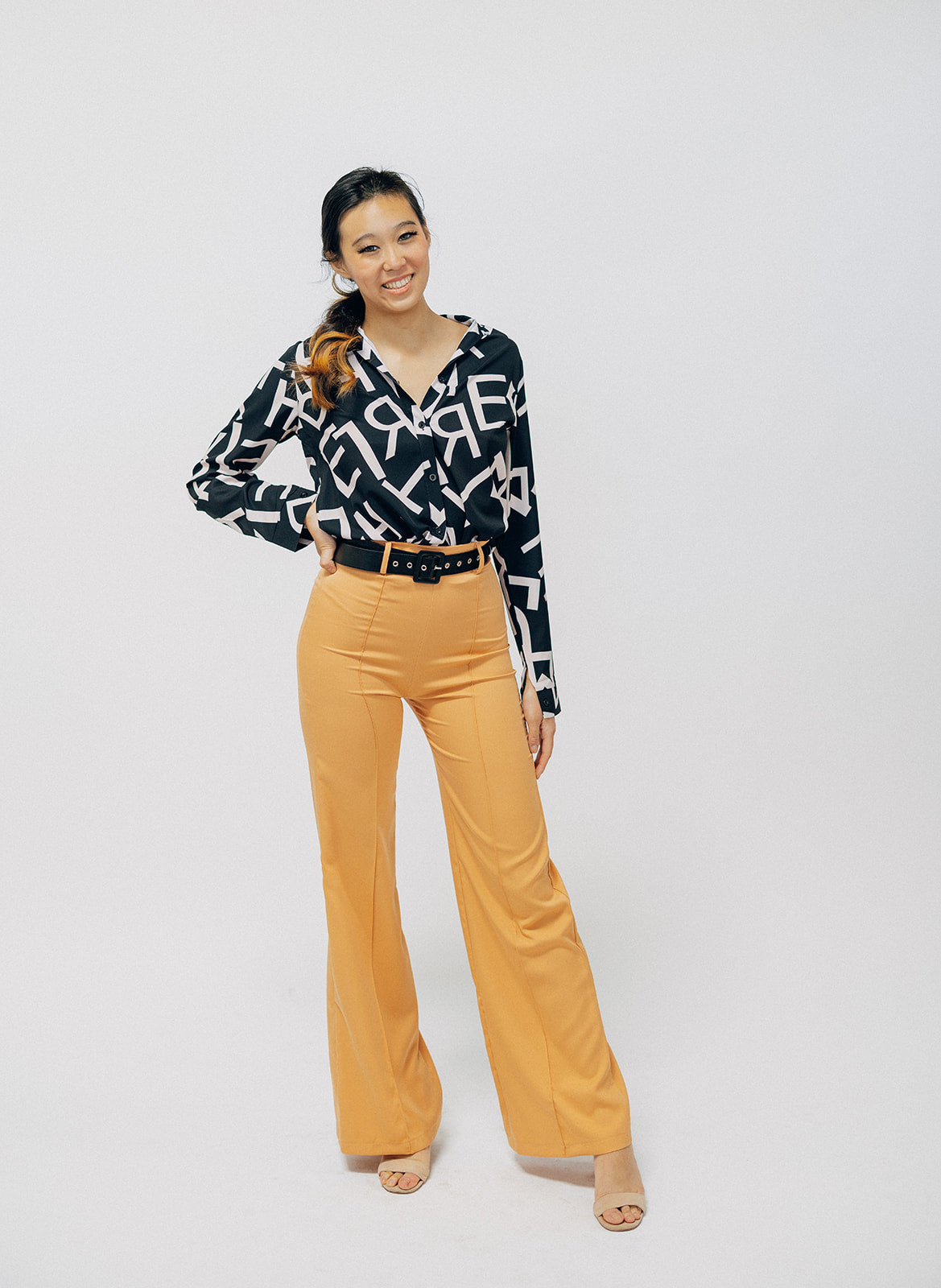 Belted Pants