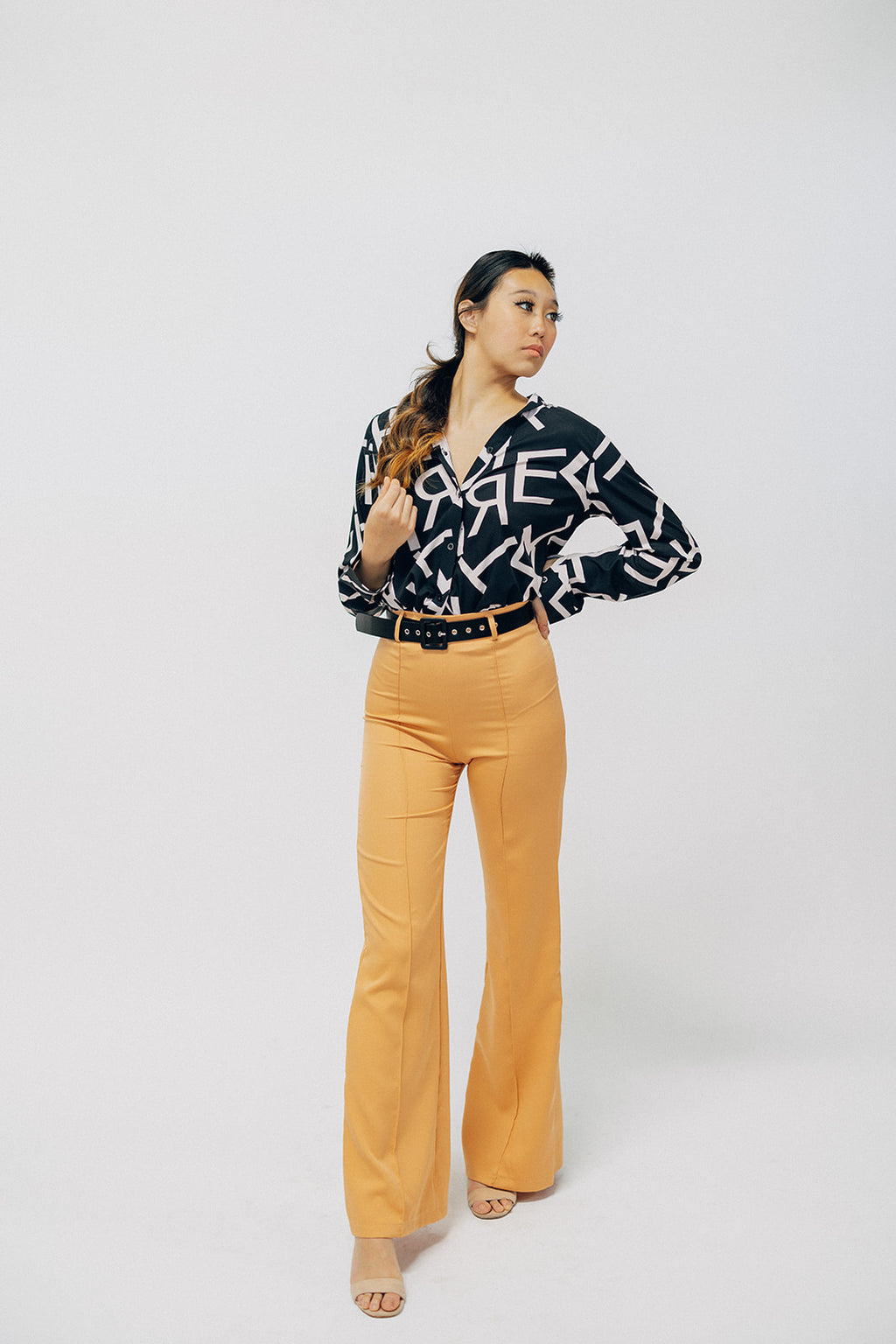 Belted Pants