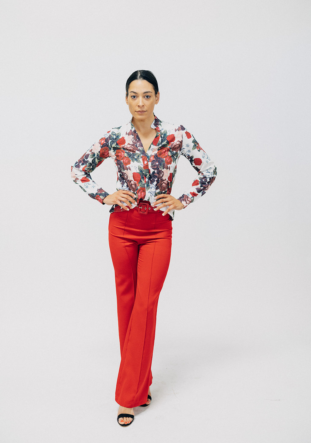 Belted Pants