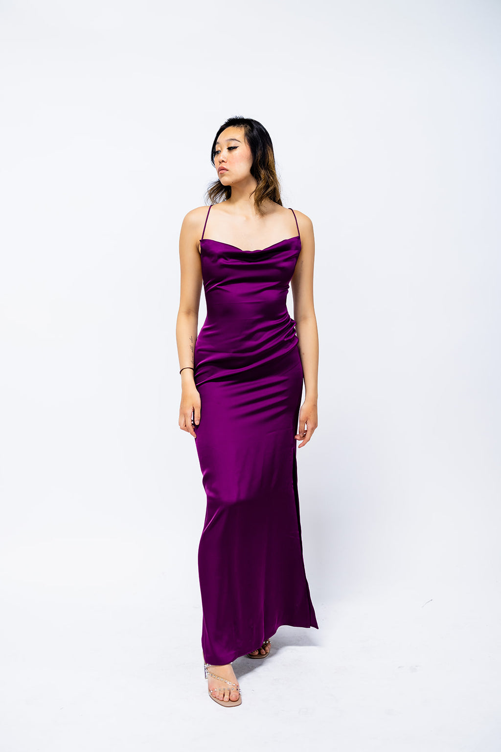 Open Back Slip Dress