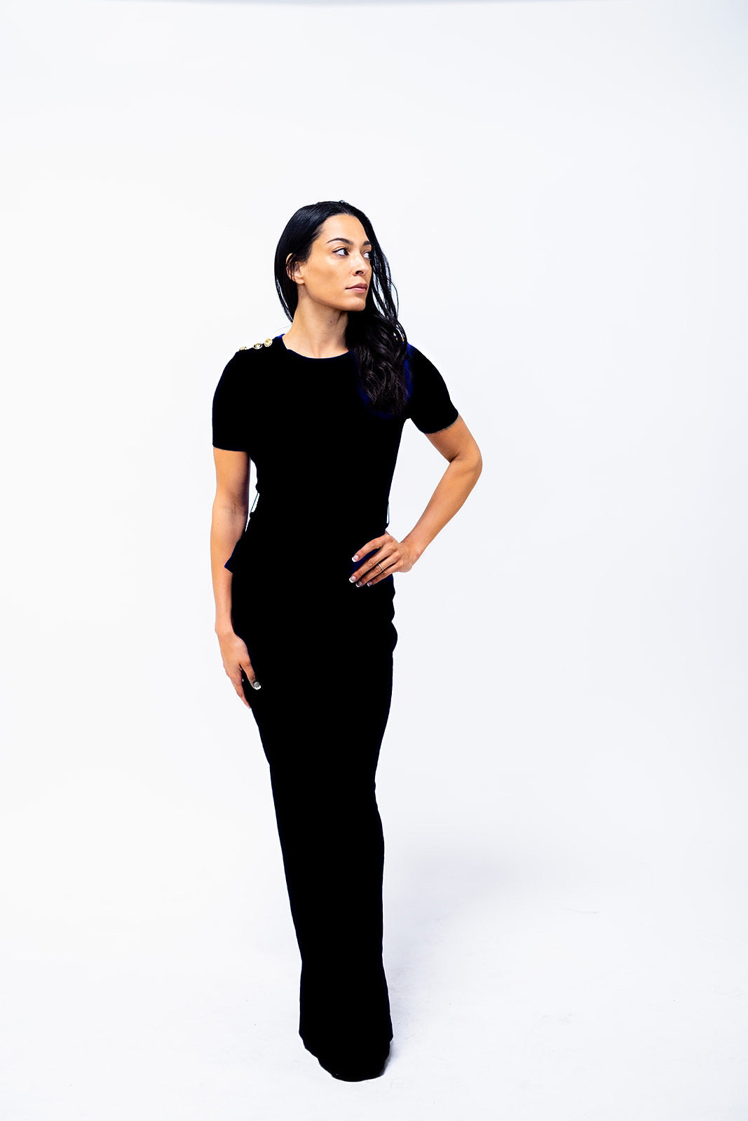 Zip-Up/Down Knit Dress