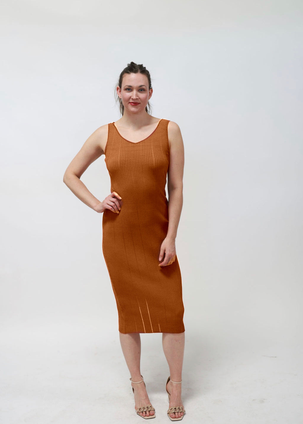 Vent Front Dress