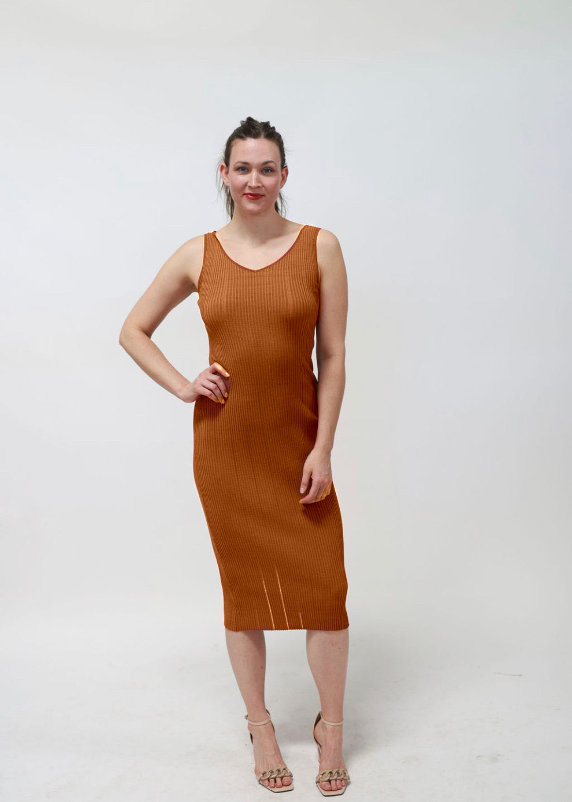 Vent Front Dress