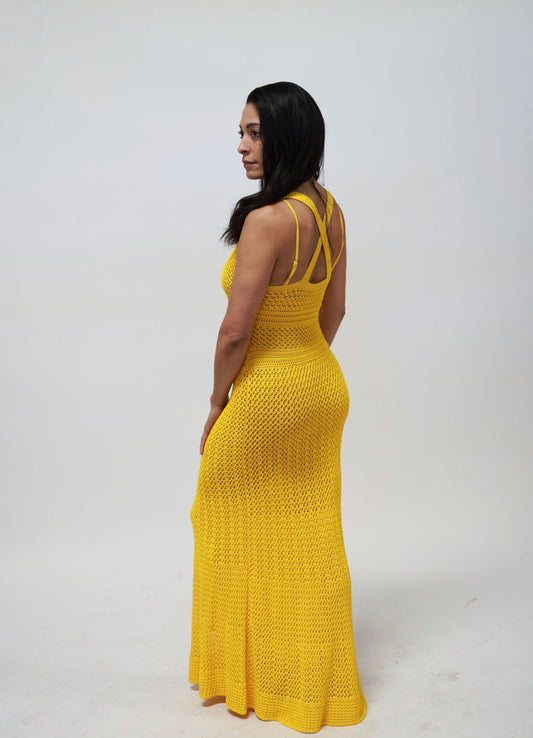 Crotchet Maxi Dress